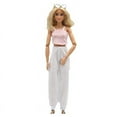 thumbnail image 3 of Fashion Clothes Set For 11.5" Doll Outfits Gym Sports Wear 1/6 Crop Top Pants US, 3 of 6