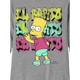 thumbnail image 3 of Bart one Spray, Boys Graphic Crew Neck Long Sleeve T-Shirt, 2-Pack, Sizes 4-18 (Little Boys & Big Boys), 3 of 8