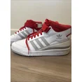 thumbnail image 3 of Ad-id-as Originals Forum Mid White Red Grey Size 11 FY6819 Retro Classic, 3 of 6