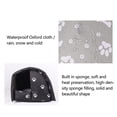 thumbnail image 3 of Leyfeng Cat House, Outdoor Feral Cat House for Winter, Weatherproof Waterproof Rainproof Foldable Cotton Filled Thicken Stray Feral Cats Dogs Tent Shelter Home Keep Warm for Outdoor Indoor Garden, 3 of 7