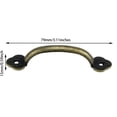 thumbnail image 4 of LC LICTOP 12Pcs Strip Pull Handles for Wardrobe Drawer with Mounting Screws Bronze 79*15mm/3.11*0.59", 4 of 6