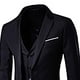 Lolmot Vest for Men Fashion Men'S Fashion Suit Jacket + Vest + Suit Pants Three Piece Suit - image 5 of 6