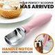 thumbnail image 3 of Cuchara para helado - Acero inoxidable 18/8 resistente con mango suave, Aqua Sky Zhivalor Utensilios de Cocina, 3 of 6
