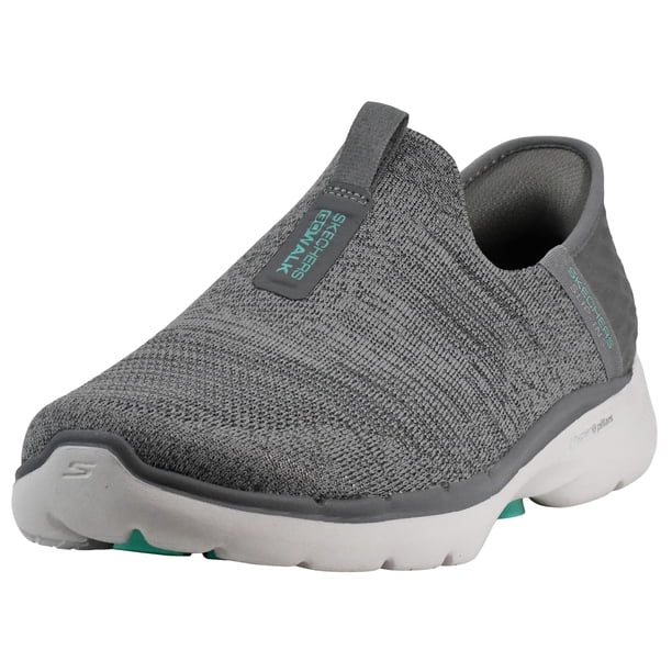 Skechers Zapatillas Slip-on Go Walk 6 para Mujer Gris Talla 6