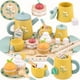 thumbnail image 1 of Juego de comida de madera Tea Set Airlab para niñas de 2 a 6 años, 1 of 9