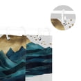 thumbnail image 5 of Yayeee Shower Curtain with Hooks 72"x72" Waterproof Fabric Bathroom Hanging Decor, Blue Mountains, 5 of 5