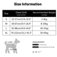 thumbnail image 4 of Arnés para perros Chaleco ligero de malla ajustable reflectante para perros pequeños, medianos y gr Abody Cuerda de tracción, 4 of 7