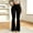 Black, variant on Msgweeeg Plus Size Jeans Button Down Stretchy Pants Solid Color Regular Fit High Waist Womens Denim with Pockets for Beach, Vacation