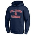 thumbnail image 2 of Men's Navy St. Louis Cardinals Heart & Soul Pullover Hoodie, 2 of 3
