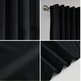 thumbnail image 4 of SNITIE Velvet Curtains 2-Panel Set – Light Filtering Thermal Insulated Drapes, Rod Pocket & Back Tab Design for Living Room, Bedroom, Office, 4 of 8