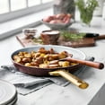 thumbnail image 6 of GreenPan Reserve Ceramic Nonstick 10-Piece Cookware Set | Merlot with Gold-Tone Handles, 6 of 10