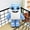 Light blue, variant on Steal a Brainrot Plush Toys, 9.8 inch Adorable Brainrot 67, Collectible Brain Rot Plush Gift for Fans Birthday gift