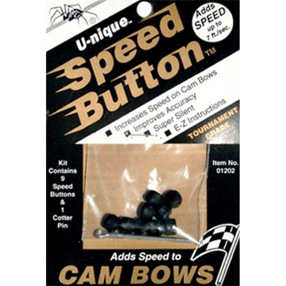Unique Archery 01202 Speed Buttons Soft Rubber For Bows