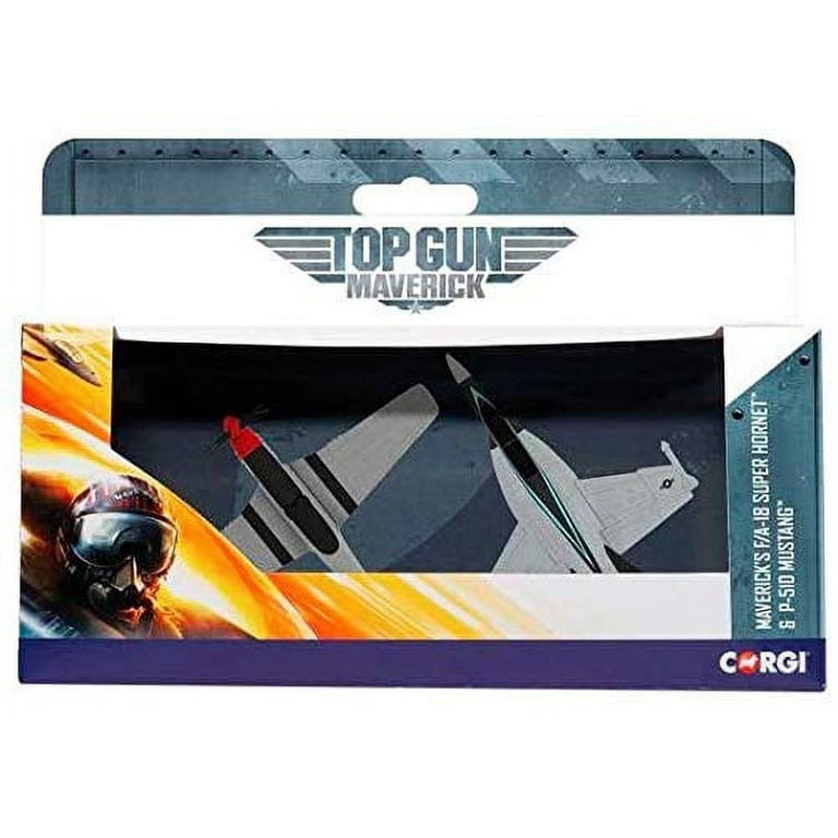 Corgi CG90683 Top Gun F-A-18 & P51D Maverick Aircraft