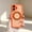 Orange, variant on Magnetic Phone Case For iPhone 16 Plus,360° Rotatable Foldable Kickstand,Matte Skin-Feeling Translucent Back Design,Heavy Duty Shockproof Anti-fall Drop protection,Phone Case,Pink