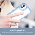 thumbnail image 4 of Feishell Clear Case for iPhone 11 6.1 inch,Shockproof Hybrid Soft TPU Bumper Anti-Scratch Hard Acrylic Back Transparent Slim Phone Case Cover for iPhone 11,Blue, 4 of 8