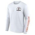 thumbnail image 2 of Men's Fanatics White San Francisco Giants Press Box Long Sleeve T-Shirt, 2 of 3