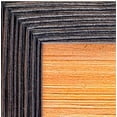 thumbnail image 3 of Rustic Wooden Poster Picture Frame 16x20 - Natural Solid Eco Distressed Wood for Wall Mounting Photo Frame - Dark Grey, 3 of 7