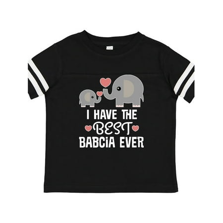 

Inktastic Best Babcia Ever Grandchild Gift Gift Toddler Boy or Toddler Girl T-Shirt
