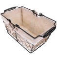 thumbnail image 1 of unbranded Cesta De Almacenamiento De Hierro Para Huevos Jengibre Y Ajo Con Asa Fácil Para Cocina Y Exteriores, 1 of 6