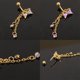 thumbnail image 3 of Anillos para el ombligo inverso, piercings sexys para mujer con lazo en el ombligo, 3 of 5