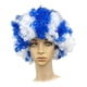 thumbnail image 4 of Peluca rizada corta y esponjosa para hombres y mujeres, fanáticos del equipo nacional de fútbol, mujeres, hombres, peluca rizada, peluca de fiesta para adultos de carnaval, 4 of 7