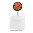 thumbnail image 2 of Porta gafete Pen + Gear Retráctil Transparente Balón Básquetbol, 2 of 2