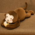 thumbnail image 1 of Large Size Soft Hugging Rabbit Dog Monkey Pig Plush Toy Cartoon Stuffed Animal Pillow Plush Soft Placating Toys For Children, 1 of 5