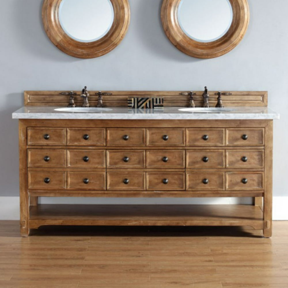 James Martin Malibu 72 in. Double Bathroom Vanity
