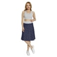 thumbnail image 2 of Women's Constellation Zodiac Composition A-line Printed Skirt Casual Wear, 3XL, Charcoal Grey Blue, by Ambesonne, 2 of 6