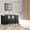 Espresso, variant on Vanity Art 54 in. W Single Sink Bathroom Vanity with Ceramic Top and Free Mirror