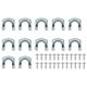 thumbnail image 2 of Space Saving Tool Hanging Solution Heavy Duty Hooks and Screws for Garage, 2 of 6