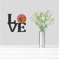 thumbnail image 2 of Chow Chow Hearts Love and Valentines Day Portrait Metal Wall Artwork LOVE, 2 of 2