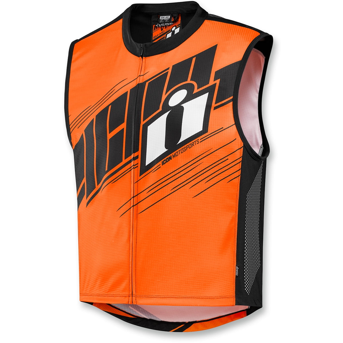 Small/Medium Hi Viz Orange Icon Mil-Spec 2 Reflective Vest