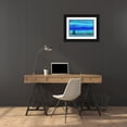 thumbnail image 3 of Villa, Mlli 32x23 Black Ornate Wood Framed with Double Matting Museum Art Print Titled - Night Boating, 3 of 4