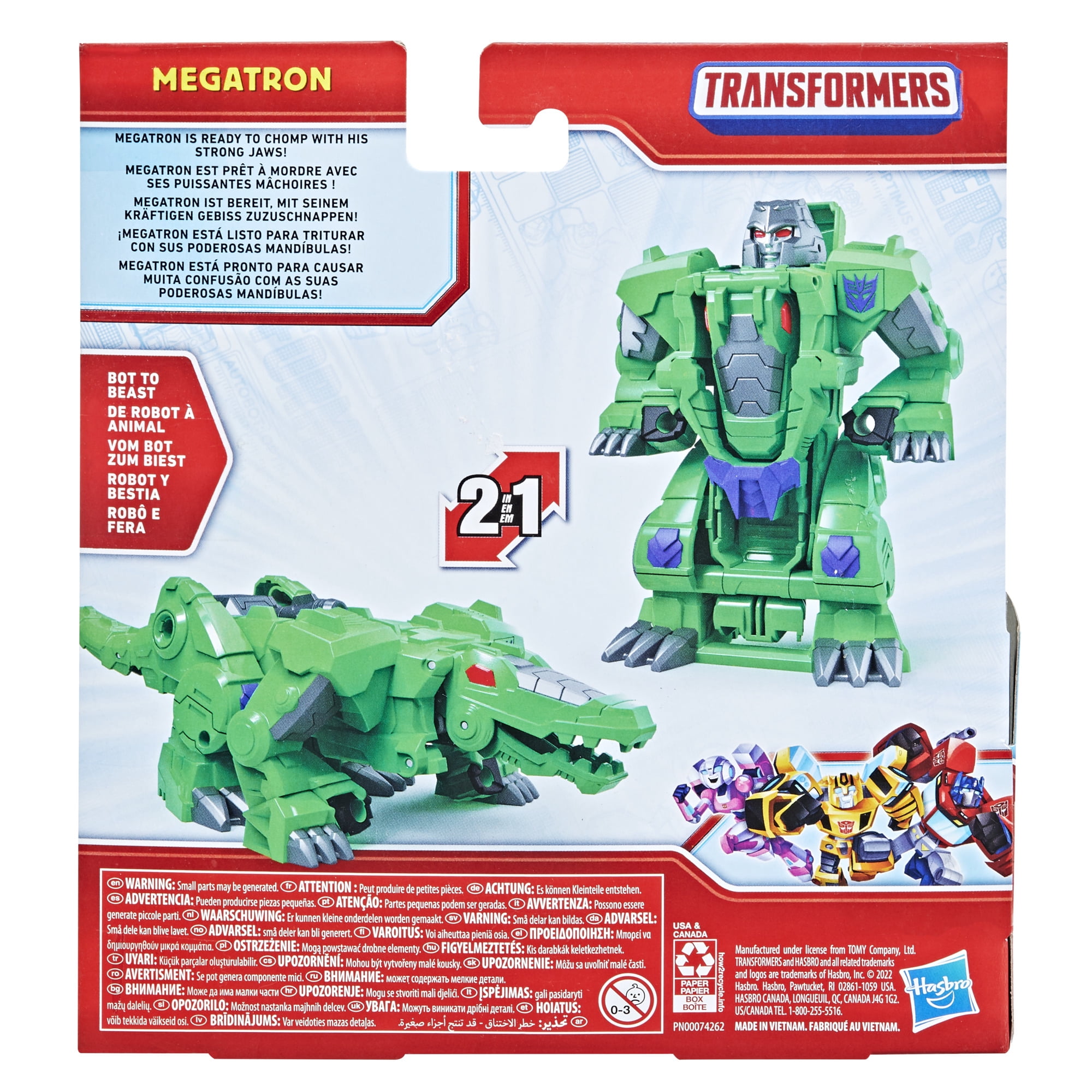 Figurine Transformers Beast Wars Megatron Alligator (Megalligator) Takara 1995 - Occasion, Vintage