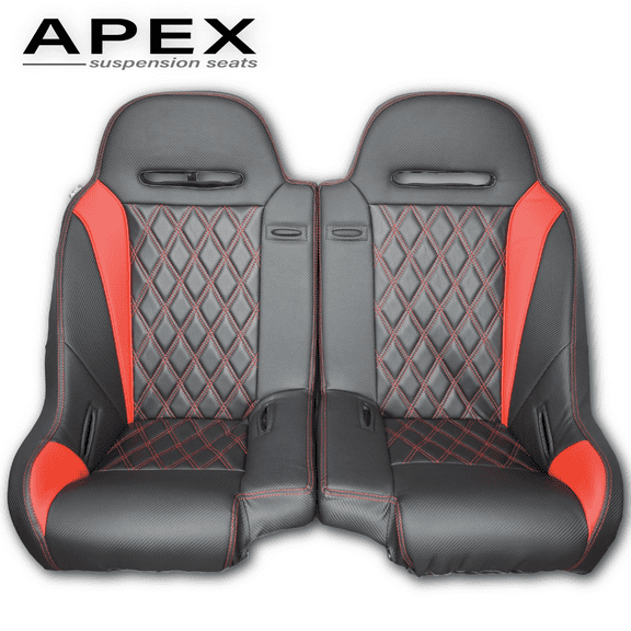 Red Apex Pro Rear Split Bench