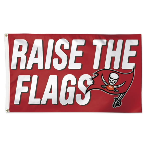 WinCraft Tampa Bay Buccaneers 3' x 5' Slogan Deluxe Single-Sided Flag