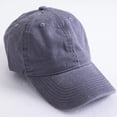 thumbnail image 1 of LinYooLi New Washed Cotton Pure Color Light Board Women Men Baseball Cap Multi-Color Optional Bone Cap Stitching Dad Hat Sun Hat Travel, 1 of 6
