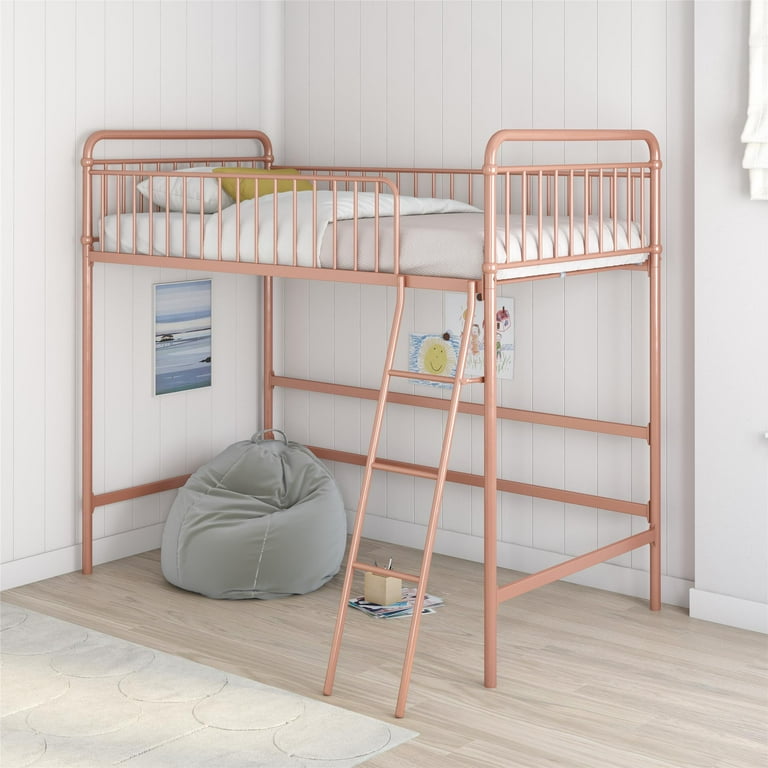 Rose gold loft bed deals