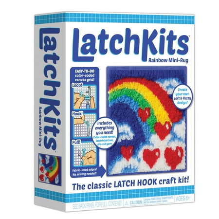 Tug Kit - Latch Kit Mini Rug-Rainbow