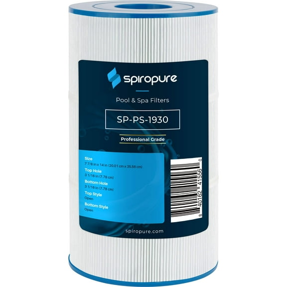 SpiroPure Replacement for Unicel C-7660 Pleatco PFAB60 Pentair 17-4985 Filbur FC-1930 Hot Tub Spa Pool Filter Replacement Cartridge