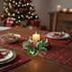 thumbnail image 5 of Candle Aromatherapy Holders Red Fruit Wreath Christmas Desk Arrangement, Red Fruit Wreath Candle Holders, Aromatherapy Candle Holders, Festive Desktop Decor, Home Aromatherapy Supplies, Unique Gift, 5 of 8