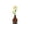 Brown, variant on 2D Flat Metal Flower Vase Decor â Creative Floral Arrangement Tabletop Centerpiece for Living Room, Office & Home Decoration (Brown)