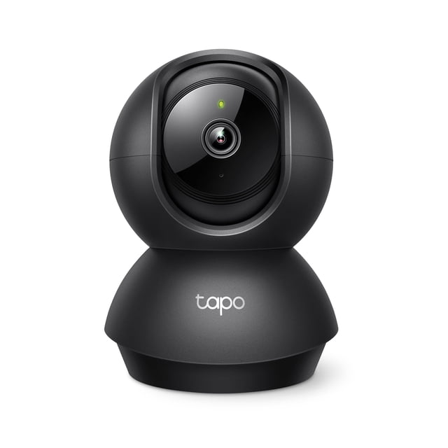 Tapo by TP-Link Cámara de seguridad panorámica/inclinable para monitor de bebé, cámara para mascotas con detección de movimiento, 1080P, audio bidireccional, visión nocturna, almacenamiento en la nube