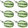 thumbnail image 1 of 6pcs Simulated Mini Watermelon Models Mini Fruit Model Mini House Scene Decor, 1 of 4