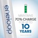 thumbnail image 5 of Panasonic 2100 Nuevo Ciclo Ni-MH Pre-Charged baterías Recargabl, AAA, 16 -Pack, 5 of 5
