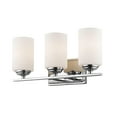 thumbnail image 2 of 3 Light Bath Vanity In Fusion Style 17.38 Inches Wide By 8.5 Inches High Z-Lite 435-3V-Ch, 2 of 2