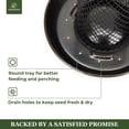 thumbnail image 3 of Kingsyard Metal Mesh Tube Bird Feeder, Squirrel Proof Feeders for Outdoor Hanging, Antique Copper, 3 of 7