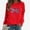 Red, variant on jjayotai Long Sleeve Tops for Women 2024, Casual Fall Crew Neck Sweatshirts Cute Dragonfly Print Loose Fit Fashion Shirts